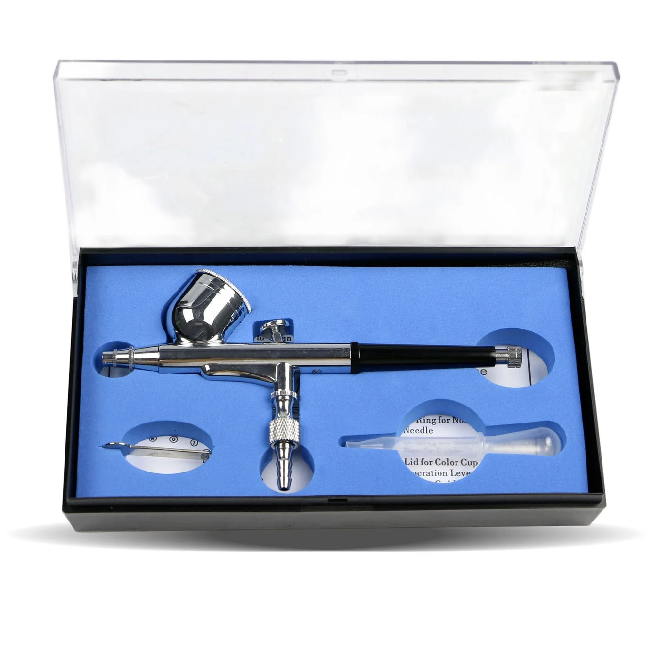 Airbrush_Kit_1 Профессиональный аэрограф (мини-краскопульт) для индустриальных задач — изображение 1
