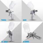 Пневматический краскопульт Rongpeng AS1009 HVLP (1,4 мм) — изображение 2