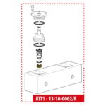 Комплект инжекторов слива конденсата Coltri 13-10-0002/R для компрессоров MCH 13/16 — изображение 3