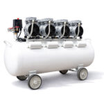 Безмасляный бесшумный компрессор MZB-550H-90: Четырехмоторная мощь и стерильный воздух — изображение 3