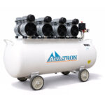 Безмасляный бесшумный компрессор MZB-550H-90: Четырехмоторная мощь и стерильный воздух — изображение 4