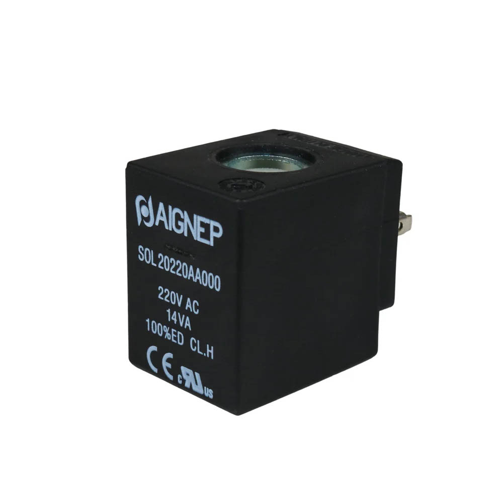 Aignep SOL20220AA000 копия Электромагнитная катушка Aignep SOL20220AA000 (220V AC, 14VA): — изображение 1