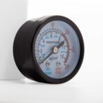 Манометр осевой 0–12 бар — корпус 40 мм, G 1/8″ нар., компактный, для компрессора